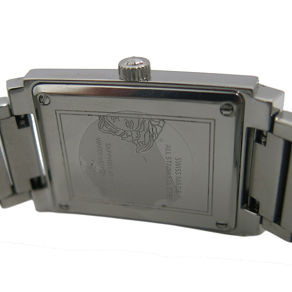 Versace(������ü) ISQ99 �簢 ������ ��ƿ ������ �ð� [���빮��] �̹���4 - ���̺��� �߰���ǰ