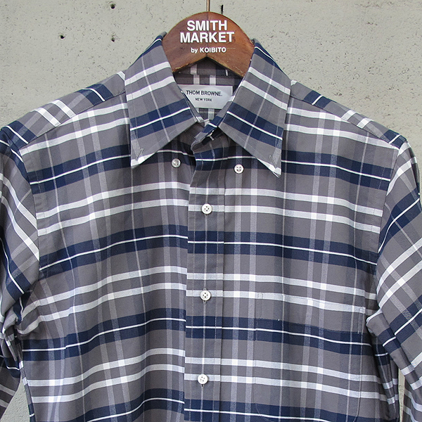 THOM BROWNE(�����) 13FW �� 100% �׷���+���̺� üũ ������ ���� [���빮��] �̹���2 - ���̺��� �߰���ǰ