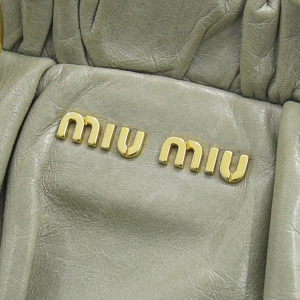 MiuMiu(�̿�̿�) RT0383 VITELLO LUX ��Ƽ�� �׷��� ����ΰ� �Ÿ� ��Ʈ�� + �����Ʈ�� 2WAY �̹���4 - ���̺��� �߰���ǰ