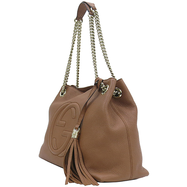 Gucci(����) 308982 ���� ���� SOHO ��ȣ �ΰ� ���� ü�� ����� �̹���3 - ���̺��� �߰���ǰ