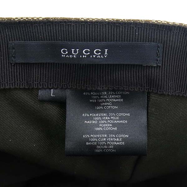 Gucci(����) 200035 GG�ΰ� �ڰ��� ��ī���� ���ǵ� �Ｑ��Ƽġ ���� ȥ�� ĸ ���� �̹���4 - ���̺��� �߰���ǰ