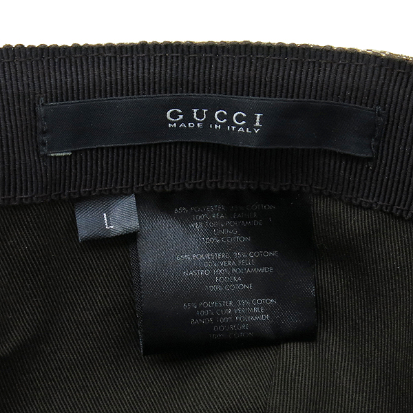 Gucci(����) 200035 GG�ΰ� �ڰ��� īŰ ���ǵ� �Ｑ��Ƽġ ���� ȥ�� ĸ ���� �̹���4 - ���̺��� �߰���ǰ