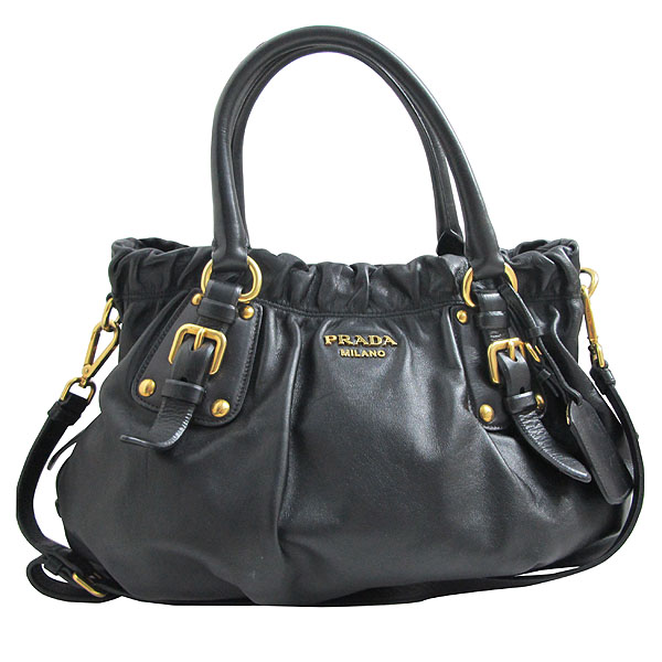 Prada(�����) BR4259 SOFT CALF NERO �������� ����ΰ� ��Ʈ�� + �����Ʈ�� 2WAY [��õ��] �̹���2 - ���̺��� �߰���ǰ