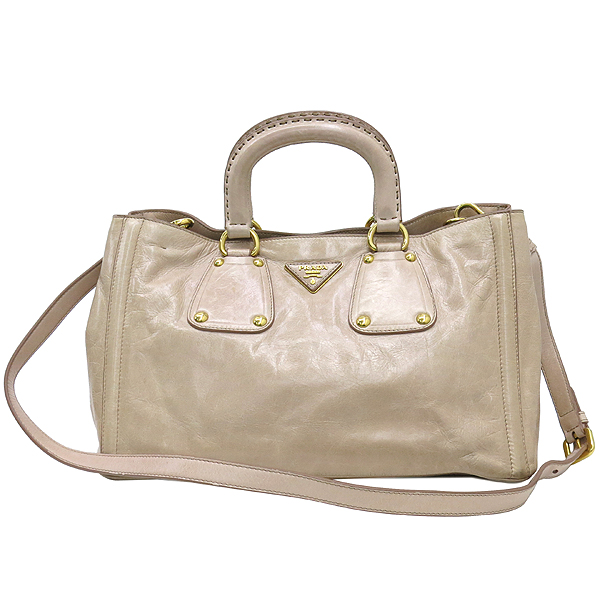 Prada(�����) BN1922 VITELLO SHINE(���ڷ� ����) CIPRIA ���� ��Ʈ�� + ��� ��Ʈ�� �̹���2 - ���̺��� �߰���ǰ