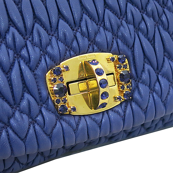 MiuMiu(�̿�̿�) RP0233 ���� ũ����Ż ���� ����Ų ��Ʈ��� ��� Ŭ��ġ + [������Ʈ�� / ũ����Ż��Ʈ�� ] [�λ꼾�Һ���] �̹���4 - ���̺��� �߰���ǰ