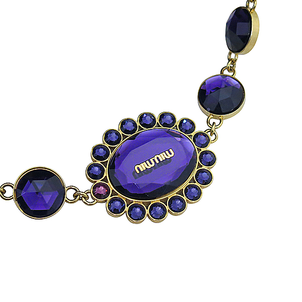 MiuMiu(�̿�̿�) RP0233 ���� ũ����Ż ���� ����Ų ��Ʈ��� ��� Ŭ��ġ + [������Ʈ�� / ũ����Ż��Ʈ�� ] [�λ꼾�Һ���] �̹���5 - ���̺��� �߰���ǰ