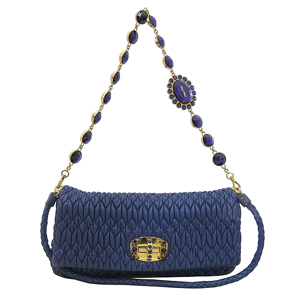 MiuMiu(�̿�̿�) RP0233 ���� ũ����Ż ���� ����Ų ��Ʈ��� ��� Ŭ��ġ + [������Ʈ�� / ũ����Ż��Ʈ�� ] [�λ꼾�Һ���] �̹���2 - ���̺��� �߰���ǰ