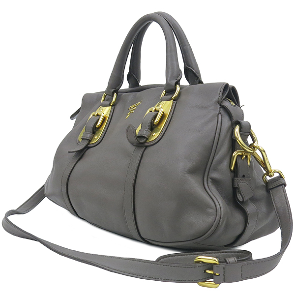 Prada(�����) BN1904 SOFT CALF(����Ʈ ī��) ���� ��Ʈ�� + �����Ʈ�� [�뱸�ݿ��纻��] �̹���3 - ���̺��� �߰���ǰ