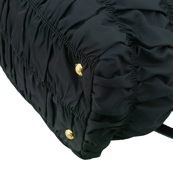 Prada(�����) BN1935 TESSUTO GAUFRE NERO ���� �к긯 ������ ��Ʈ�� + ��� ��Ʈ�� 2WAY [�λ꼾�Һ���] �̹���5 - ���̺��� �߰���ǰ