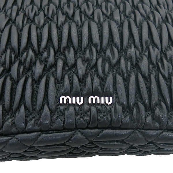 MiuMiu(�̿�̿�) RR1882 NAPPA CRISTAL NERO ����Ų ���� ���� ũ����Ż��� ���� ��Ʈ�� ũ�ν���[�������] [�λ꼾�Һ���] �̹���5 - ���̺��� �߰���ǰ