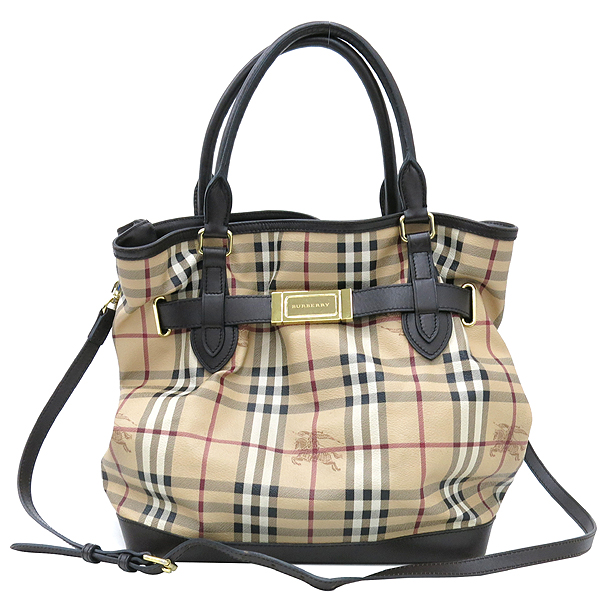 Burberry(������) 3723050 ���� �ΰ� ��� PVC ���� ���� ���̸��� üũ 2WAY �̹���2 - ���̺��� �߰���ǰ