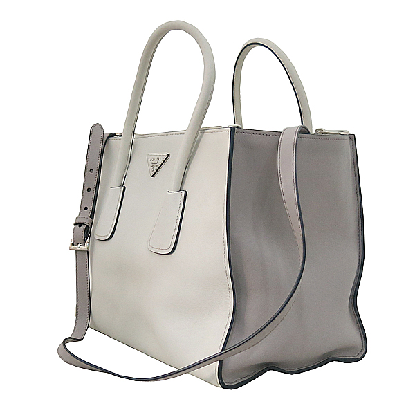 Prada(�����) BN2762 CITY ���̺��� ��� �׷��� ���� �ﰢ�ΰ� �������� ��Ʈ�� + �����Ʈ�� 2WAY[�λ꼾�Һ���] �̹���3 - ���̺��� �߰���ǰ