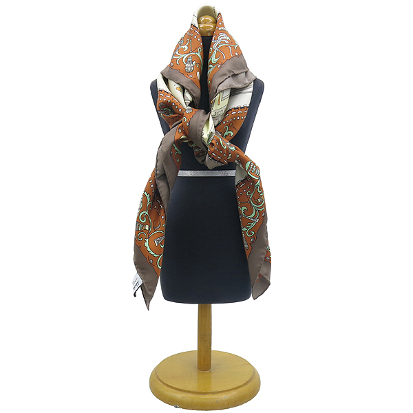 Ferragamo(��󰡸�) 100% ��ũ ��ī�� �̹���5 - ���̺��� �߰���ǰ