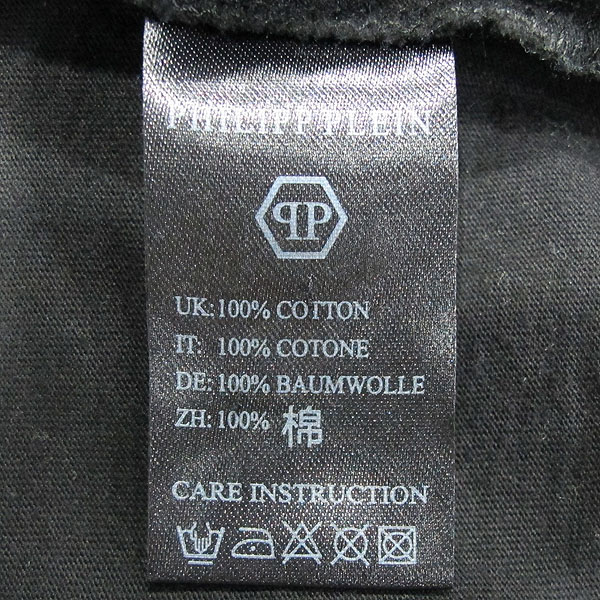 PHILIPP PLEIN(�ʸ��÷���) SS16HM340756 ������ ���� ������ ���� Ƽ���� [���빮��] �̹���4 - ���̺��� �߰���ǰ