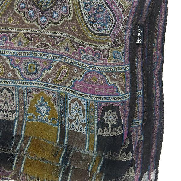 Etro(��Ʈ��) 100% ��ũ ��ī�� �̹���3 - ���̺��� �߰���ǰ