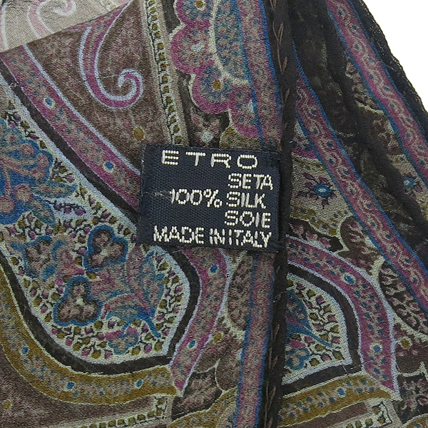 Etro(��Ʈ��) 100% ��ũ ��ī�� �̹���4 - ���̺��� �߰���ǰ