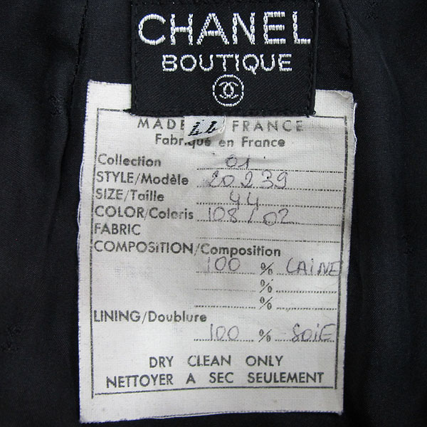 Chanel(����) ���� �÷� ���� ���� ��ư ���ǽ� [���빮��] �̹���5 - ���̺��� �߰���ǰ