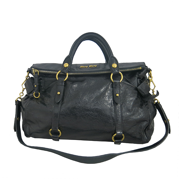 MiuMiu(�̿�̿�) RT0365 VITELLO LUX ���� ���� ���� ��� ���� �ΰ� 2WAY [���빮��] �̹���2 - ���̺��� �߰���ǰ