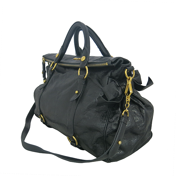 MiuMiu(�̿�̿�) RT0365 VITELLO LUX ���� ���� ���� ��� ���� �ΰ� 2WAY [���빮��] �̹���3 - ���̺��� �߰���ǰ