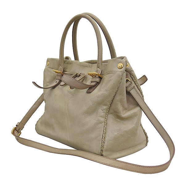 Prada(�����) BN1865 VITELLO SHINE(���ڷ� ����) ���� ���� �ΰ� ��� 2WAY [�λ꼾�Һ���] �̹���3 - ���̺��� �߰���ǰ