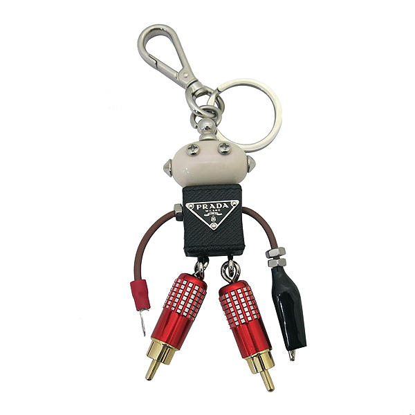 Prada(�����) 1TR097 TRICK ROBOT NERO Ʈ�� �κ� ���� Ű Ȧ�� [�λ꼾�Һ���] �̹���2 - ���̺��� �߰���ǰ