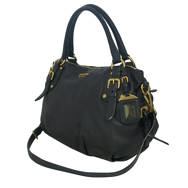 Prada(�����) BR4281 SOFTCALF NERO �������� ����ΰ� 2WAY [���빮��] �̹���3 - ���̺��� �߰���ǰ
