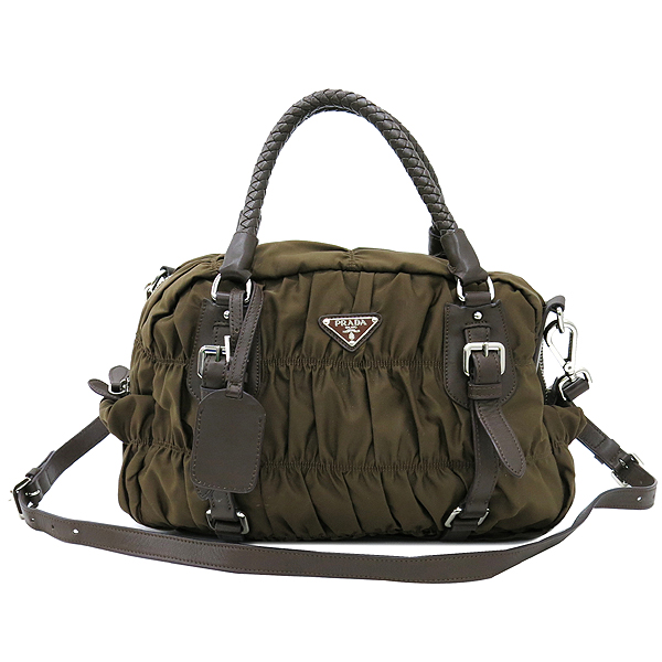 Prada(�����) BL0397 �ﰢ �ΰ� ��� �к긯 ������ ���� ��Ʈ�� + ��� ��Ʈ�� �̹���2 - ���̺��� �߰���ǰ