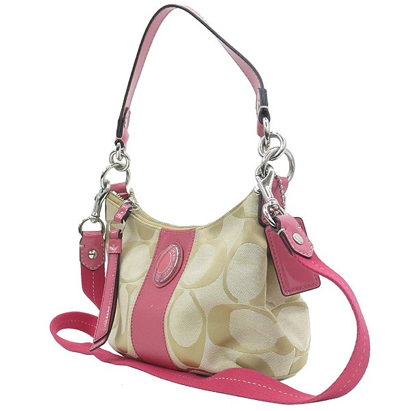 Coach(��ġ) F19218 �ñ׳�ó ��ũ �к긯 ȥ�� 2WAY �̹���2 - ���̺��� �߰���ǰ