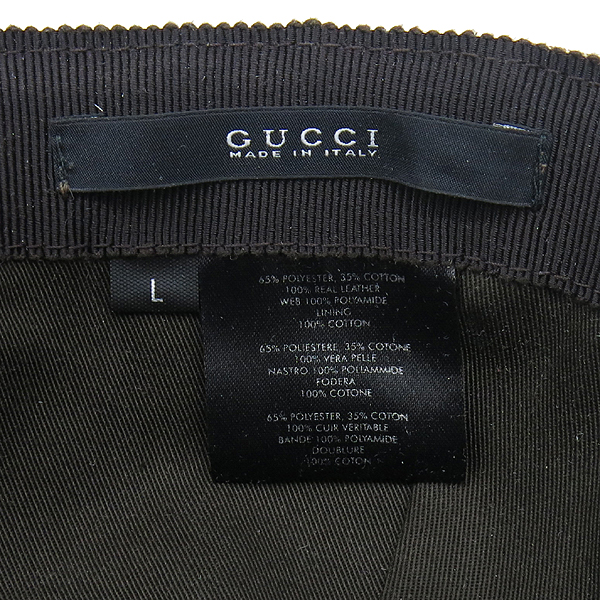 Gucci(����) GG�ΰ� �ڰ��� �Ｑ��Ƽġ ĸ ���� �̹���4 - ���̺��� �߰���ǰ