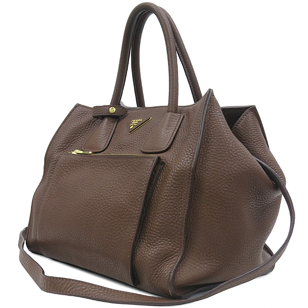Prada(�����) BN2795 VIT.DAINO(���ڷδ��̳�) ���� ���� �ﰢ �ΰ� 2WAY �̹���3 - ���̺��� �߰���ǰ