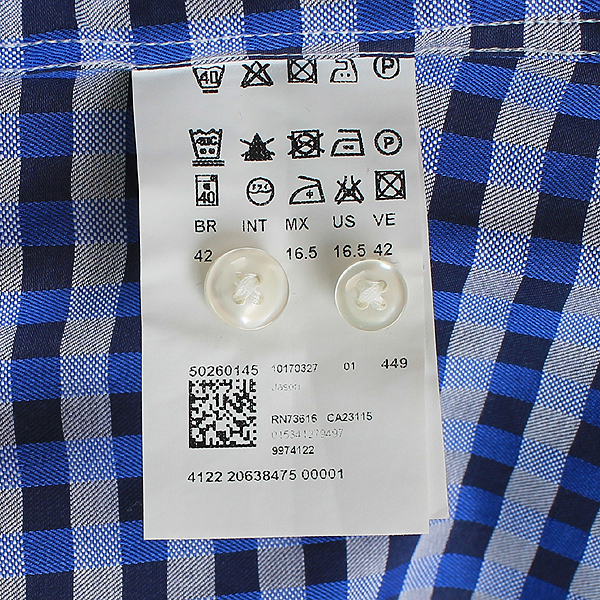 Hugo Boss(�ް�����) ���� �÷� ��� üũ ������ ���� �̹���5 - ���̺��� �߰���ǰ