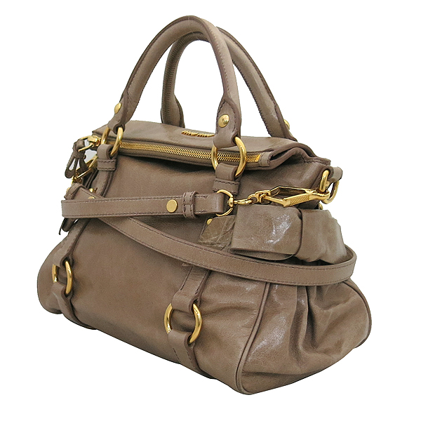 MiuMiu(�̿�̿�) RT0438 ���� (VITELLO LUX) ���ڷη��� ������� ����ΰ� 2WAY [�λ꼾�Һ���] �̹���3 - ���̺��� �߰���ǰ