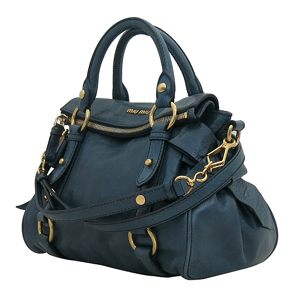 MiuMiu(�̿�̿�) RT0438 ���̺� (VITELLO LUX) ���ڷη��� ������� ���� �ΰ� 2WAY [�λ꼾�Һ���] �̹���3 - ���̺��� �߰���ǰ