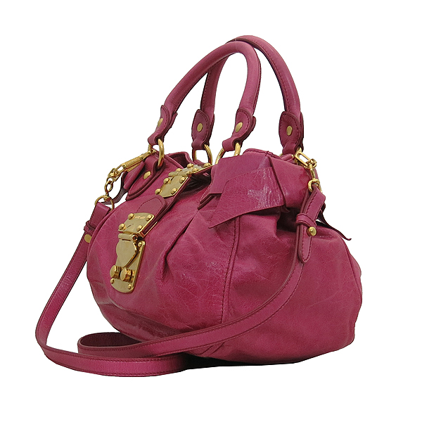 MiuMiu(�̿�̿�) RN0686 ����ΰ� ��� ��ũ���� 2WAY [�λ꼾�Һ���] �̹���3 - ���̺��� �߰���ǰ