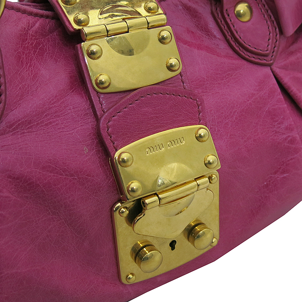 MiuMiu(�̿�̿�) RN0686 ����ΰ� ��� ��ũ���� 2WAY [�λ꼾�Һ���] �̹���5 - ���̺��� �߰���ǰ