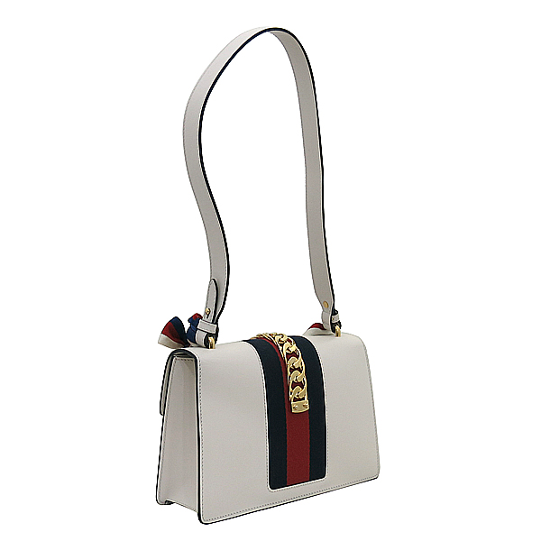 Gucci(����) 421882 Gucci Sylvie �Ǻ� ���� ������ ��Ʈ��ó�� ����ȭ��Ʈ���� ����� + ��Ʈ�� 2WAY [2016�� F/W] [�λ꼾�Һ���] �̹���3 - ���̺��� �߰���ǰ