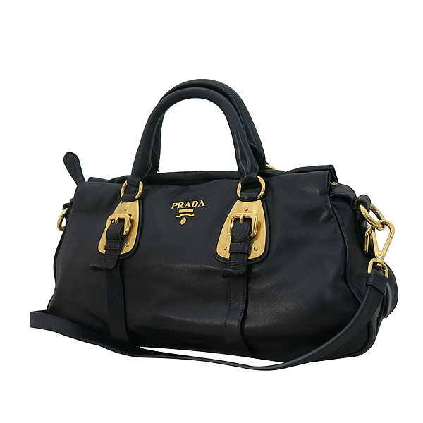 Prada(�����) BN1903 SOFT CALF NERO �������� ����ΰ� ��Ʈ�� + �����Ʈ�� 2WAY [�λ꼾�Һ���] �̹���3 - ���̺��� �߰���ǰ
