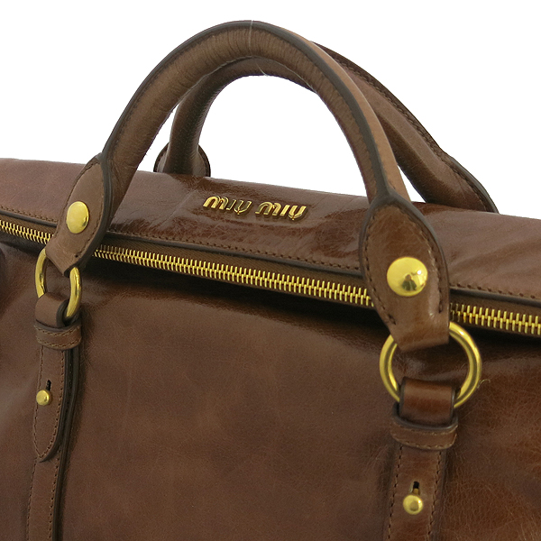 MiuMiu(�̿�̿�) RT0365 VITELLO LUX ���� ���� ���� ��� ���� �ΰ� 2WAY [���빮��] �̹���4 - ���̺��� �߰���ǰ