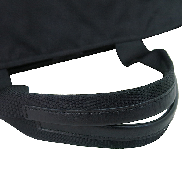 Prada(�����) BR4376 TESSUTO NERO ���� �к긯 �ﰢ ����ΰ� ���� ��Ʈ�� + �����Ʈ�� 2WAY [�λ꼾�Һ���] �̹���5 - ���̺��� �߰���ǰ