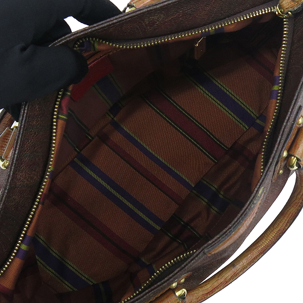 Etro(��Ʈ��) 1C245 ������ PVC ��Ʈ�� + ��� ��Ʈ�� �̹���5 - ���̺��� �߰���ǰ