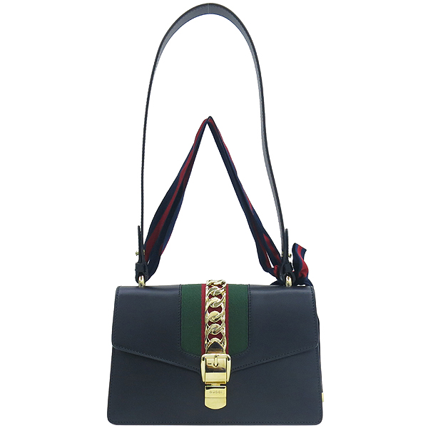 Gucci(����) 421882 Gucci Sylvie �Ǻ� ���� ������ ��Ʈ��ó�� �������� ����� + ��Ʈ�� 2WAY [2016�� F/W] �̹���2 - ���̺��� �߰���ǰ