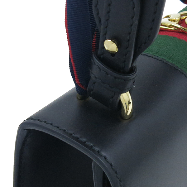 Gucci(����) 421882 Gucci Sylvie �Ǻ� ���� ������ ��Ʈ��ó�� �������� ����� + ��Ʈ�� 2WAY [2016�� F/W] �̹���5 - ���̺��� �߰���ǰ