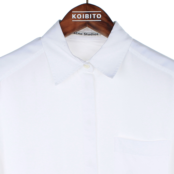 Acne(��ũ��) ADDLE FLU DENIM ȭ��Ʈ ���� �巹�� ���콺 �̹���2 - ���̺��� �߰���ǰ