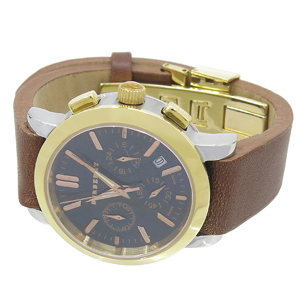 Burberry(������) BU1360 ũ�γ� ���׹�� ���� �ð� �̹���2 - ���̺��� �߰���ǰ