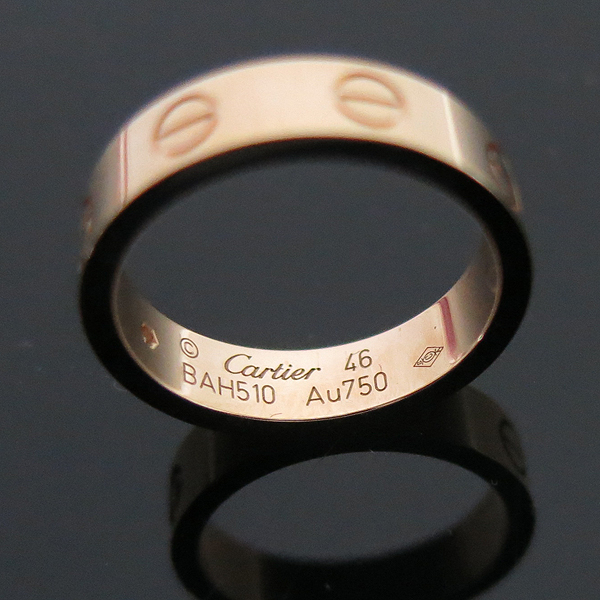 Cartier(��쿡) 18K ��ũ ��� �̴� ���긵 1����Ʈ ���̾� ���� - 6ȣ [�λ꼾�Һ���] �̹���5 - ���̺��� �߰���ǰ