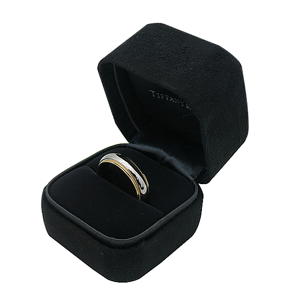 Tiffany(Ƽ�Ĵ�) PT950(�÷�Ƽ��) + 18K ��� �޺� �б׷��� 6MM ���� - 22.5ȣ [�λ꼾�Һ���] �̹���2 - ���̺��� �߰���ǰ