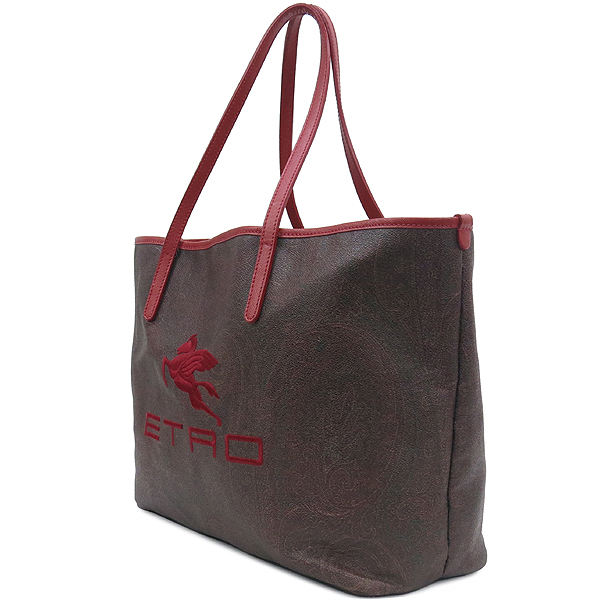 Etro(��Ʈ��) 1B374 �ΰ� ������ PVC ���� �÷� Ʈ���� ���� ����� + ���� �Ŀ�ġ �̹���2 - ���̺��� �߰���ǰ