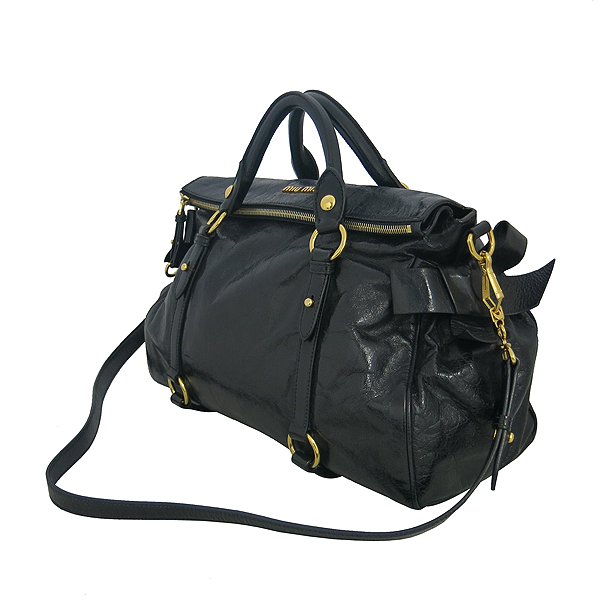 MiuMiu(�̿�̿�) RT0365 VITELLO LUX ���� ���� ���� ��� ���� �ΰ� 2WAY [���빮��] �̹���3 - ���̺��� �߰���ǰ