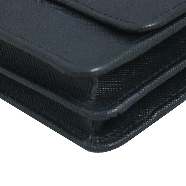 Prada(�����) 1M1361 SAFFIANO METAL NERO ���ǾƳ� ���� ���� �ΰ� Ŭ��ġ ���� ũ�ν��� [���빮��] �̹���4 - ���̺��� �߰���ǰ