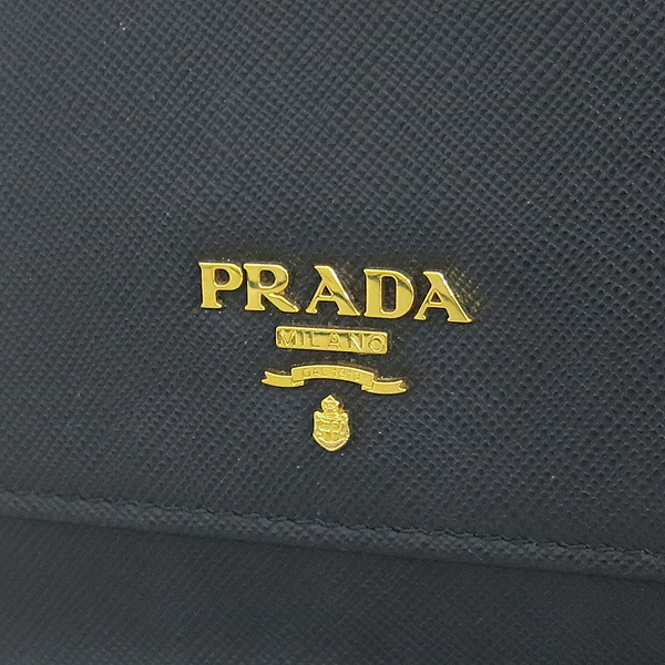 Prada(�����) 1M1361 SAFFIANO METAL NERO ���ǾƳ� ���� ���� �ΰ� Ŭ��ġ ���� ũ�ν��� [���빮��] �̹���5 - ���̺��� �߰���ǰ